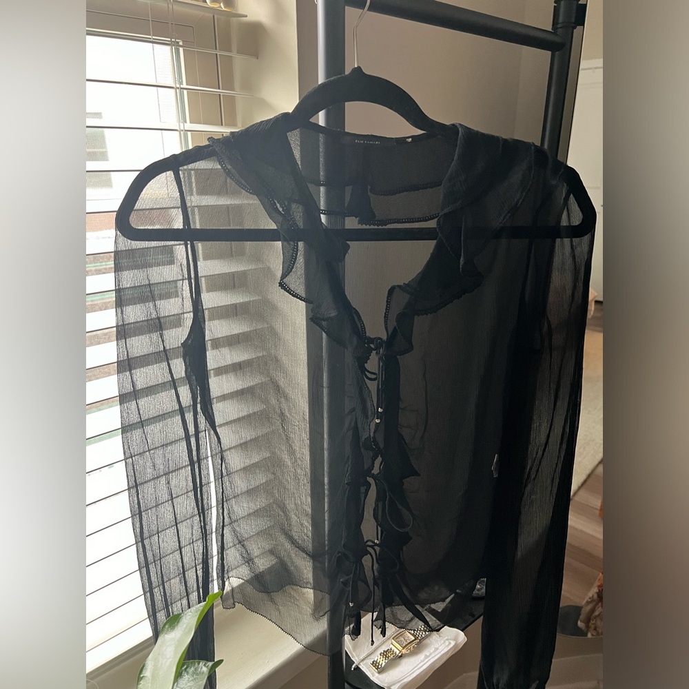 Silk Elie Tahari blouse